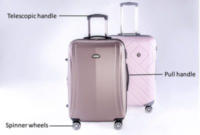 delsey luggage spare wheels