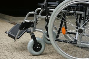 Wheelchair wheel repair